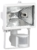 Прожектор галогенный ИО 150Д 150Вт IP54 белый, детектор | LPI02-1-0150-K01 IEK (ИЭК)