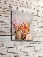 Картина на МДФ Сухоцветы 30x40 см