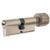 Цилиндр Abus D12 NIS, 35х35 мм, ключ/вертушка, цвет никель