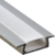 Профиль алюминиевый для светодиодной ленты PAL 2206 врезной анодированный IP20 2м | 1009616 Jazzway