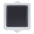 Выключатель накладной влагозащищенный LK Studio Aqua 1 клавиша IP54 цвет белый
