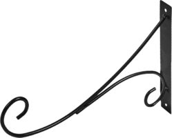 Крючок для подвесных кашпо 35 см, цвет чёрный аналоги, замены