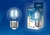 Лампа светодиодная LED-G45-5W/NW/E27 /CL/DIM GLA01TR Air 5Вт шар прозрачная 4000К нейтр. бел. E27 диммир. (упак. картон) Uniel UL-00002871
