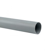 Труба жесткая гладкая ПВХ 40мм 3м (57м/уп) серый PROxima | trg-40-3n EKF
