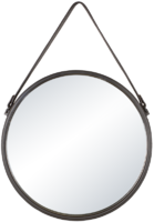 Зеркало декоративное Inspire Barbier, круг, 55 см, цвет чёрный аналоги, замены