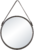 Зеркало декоративное Inspire Barbier, круг, 55 см, цвет чёрный