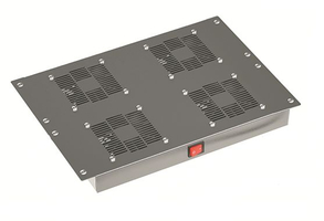 Потолочный модуль 4 вентилятора с термостатом для крыши 600 RAL9005 | R5VSIT6004FTB DKC (ДКС) купить в Москве по низкой цене