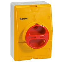 Выключатель Boit 25 32A 3П Legrand 022242 Бокс пустой для IP65 цена, купить