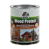 Антисептик Wood Protect цвет белый 0.75 л dufa