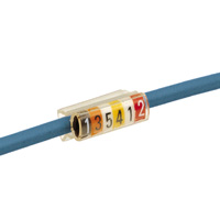 Держатель маркеров Memocab - для кабеля длина маркировки 18 мм минимальное сечение 0,75 | 037937 Legrand 7 знак Трубочка цена, купить