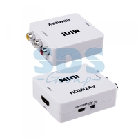 Конвертер HDMI на 3 RCA, пластик, белый | 17-6931 REXANT купить в Москве по низкой цене
