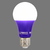 Лампа светодиодная ультрафиолетовая Uniel E27 170-240 В 9 Вт груша, фиолетовый свет