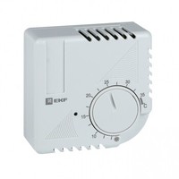 Термостат NO/NC (охлаждение/обогрев) накладной 16A 230В IP20 EKF PROxima | thermo-no-nc-wall