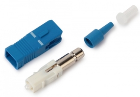 Коннектор клеевой FK-STD-SC/SA-SM-UPC-BL-S9-BL SC/UPC, SM (для одномодового кабеля), simplex, 0.9мм | 222544 Hyperline для аналоги, замены