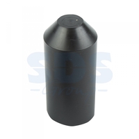 Термоусаживаемый колпак, (капа) 16,0/8,5 мм черный | 48-1016 REXANT цена, купить