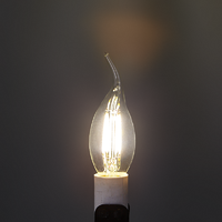 Лампа Volpe Е14 6 Вт DIM свеча 600 Лм холодный свет Uniel
