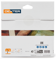Диск пильный по дереву Dexter FD-E031652048T 48Т 165x20x1.4 мм, кольца: 16 и 12