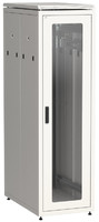 Шкаф сетевой 19" LINEA N 33U 600х1000 мм стеклянная передняя дверь серый | LN35-33U61-G ITK IEK (ИЭК)