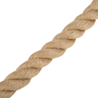 Веревка джутовая 19 мм цвет коричневый, на отрез