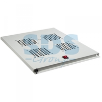 Модуль вентиляторный потолочный с 4-мя вентиляторами, без термостата, для шкафов серии Standart глубиной 800мм | 04-2601 REXANT 4 цена, купить