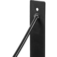 Крючок для подвесных кашпо 35 см, цвет чёрный