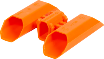Защита Про 55 мм цвет оранжевый Канал-соединитель для установочных коробок аналоги, замены