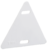 Бирка кабельная маркировочная У-136 55х55х55мм (треугольник) IEK UZMA-BIK-Y136-T (ИЭК)