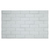 Стеновая панель Брик 100x4x60 см закаленное стекло цвет белый
