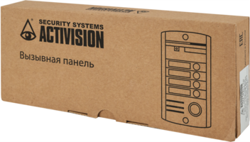 Вызывная видеопанель Activision AVP-454 PAL TM цвет медь