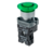 Кнопка грибовидная с LED подсветкой без фиксации, 24V AC/DC, 1NO, зеленый, 40 мм MTB2-BW3613 | 59641 ОВЕН