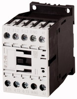 Контактор 15.5А 24В DC 1НО категория применения AC- 3/AC-4, DILM15-10(24VDC) - 290073 EATON доп аналоги, замены