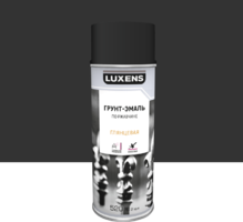 Грунт-эмаль аэрозольная по ржавчине Luxens глянцевая цвет черный 520 мл аналоги, замены