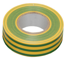 Изолента 0,13х15 мм желто-зеленая 20 метров | UIZ-13-10-K52 IEK (ИЭК)