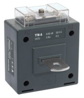 Трансформатор тока ТТИ-А 400/5А с шиной 5ВА класс точности 0.5 - ITT10-2-05-0400 IEK (ИЭК)
