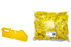 Изолятор на DIN рейку желтый | SQ0810-0001 TDM ELECTRIC