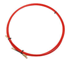Протяжка кабельная (мини УЗК в бухте), стеклопруток, d=3,5 мм, 3 м красная | 47-1003 SDS REXANT