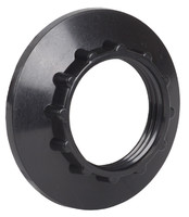 Кольцо абажурное для патрона Е14 пластик черный индивидуальный пакет - EKP20-02-02-K02 IEK (ИЭК)