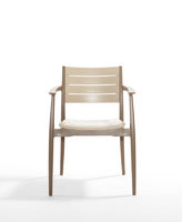 Кресло Novussi Regnum 82x58 см пластик цвет кофейный/капучино