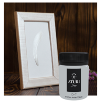 Краска акриловая Aturi цвет белое серебро 60 г DESIGN