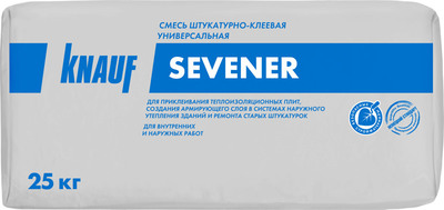 Клей для утеплителя Knauf Севенер 25 кг аналоги, замены