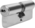 Цилиндр Abus D6N 35/35, 35x35 мм, ключ/ключ, цвет никель