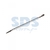 Спуджер металлический узкий (лопатка двухсторонняя) 170 мм | 12-4335 SDS REXANT