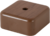 Распределительная коробка открытая IEK 50x50x20 мм 2 ввода IP20 цвет дуб (ИЭК)