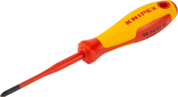 Отвёртка диэлектрическая крестовая Knipex PH1x187 мм аналоги, замены