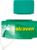 Заглушка профиля Walraven 27x18 мм, цвет зеленый 6566000