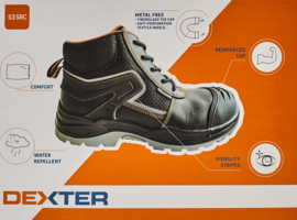 Ботинки Dexter S3 SRC размер 44 цвет чёрный