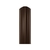 Штакетник СТ-М 100мм 1.8 м двухсторонний коричневый
