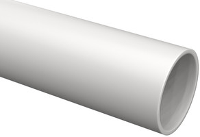 Труба жесткая гладкая ПВХ 40мм 3м (24м/уп) серый | CTR10-040-K41-024I IEK (ИЭК)