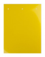 Табличка полужесткая клейкое основание ПВХ-0.5 желт. (уп.50шт) DKC TAS209AY (ДКС)