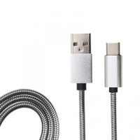 Шнур USB 3.1 type C (male)-USB 2.0 (male) в гибкой металлической оплетке 1 м | 18-1886 REXANT аналоги, замены